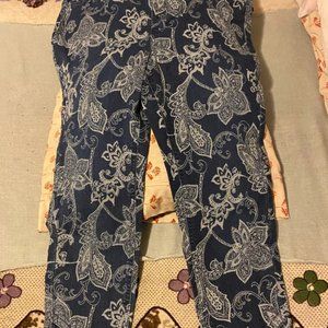 Printed Floral Jeggings